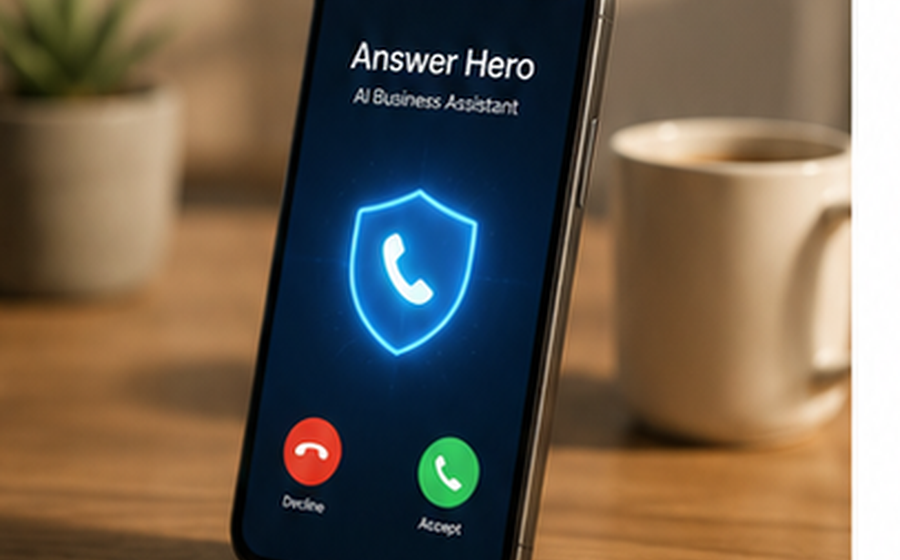 Answer Hero phone assistant using business knowledge to answer caller questions